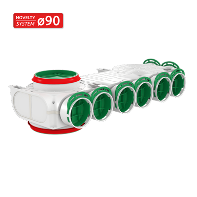 VCBR160/200-8 - Ø90 - straight-through