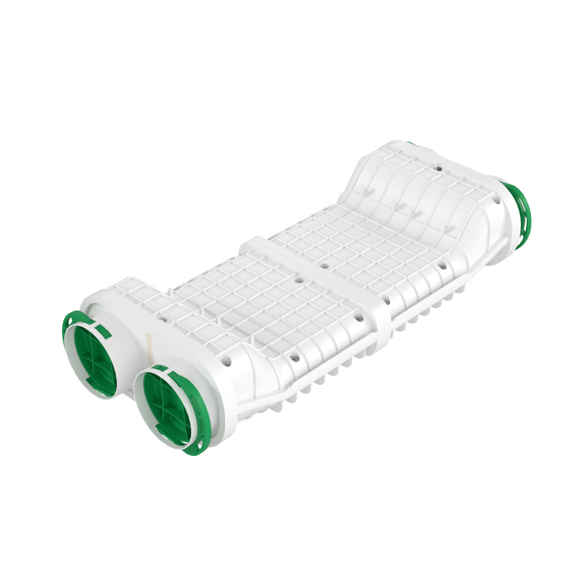 Short duct crossover Ø75