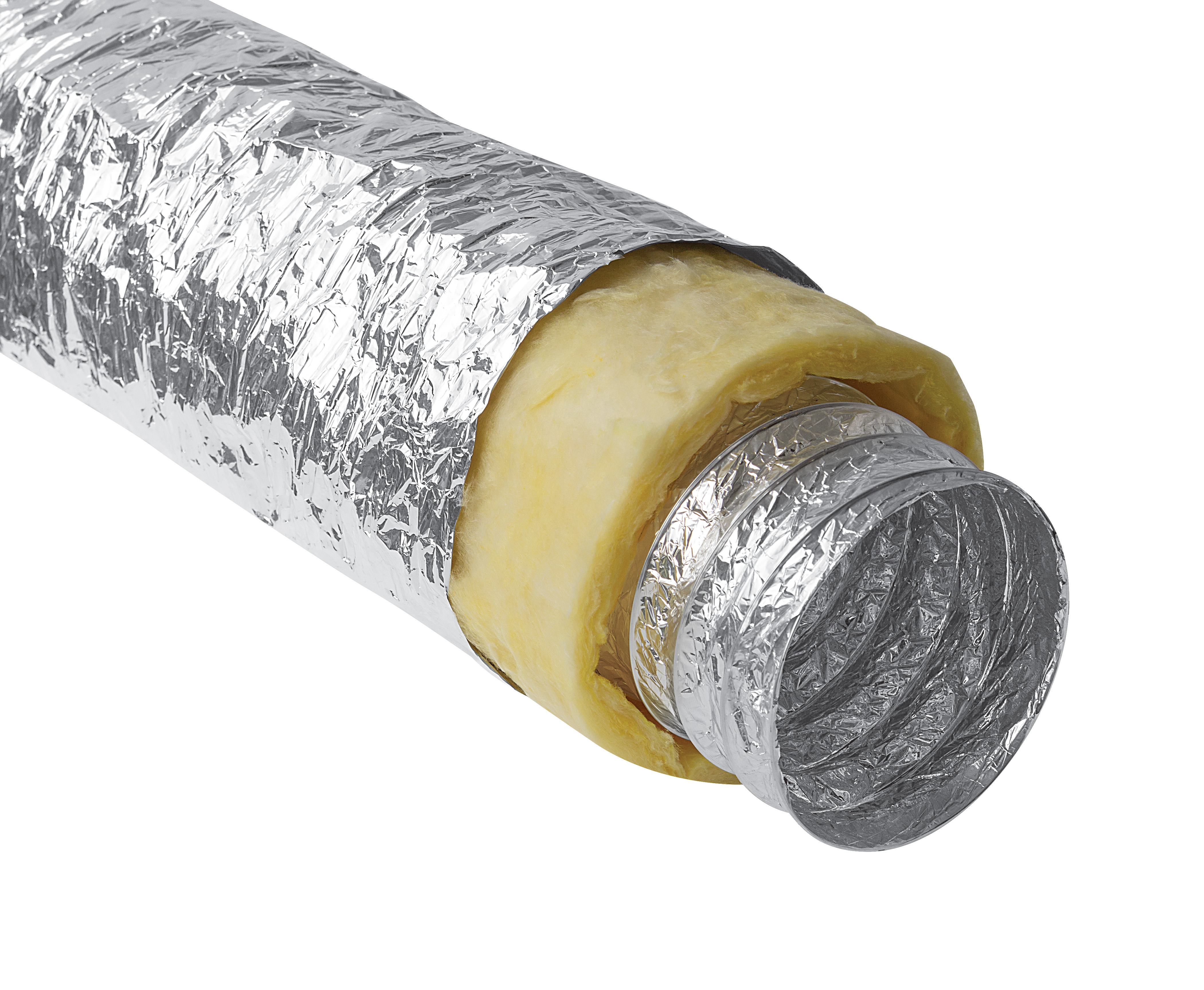 Flexible ducts with thermal insulation KEI